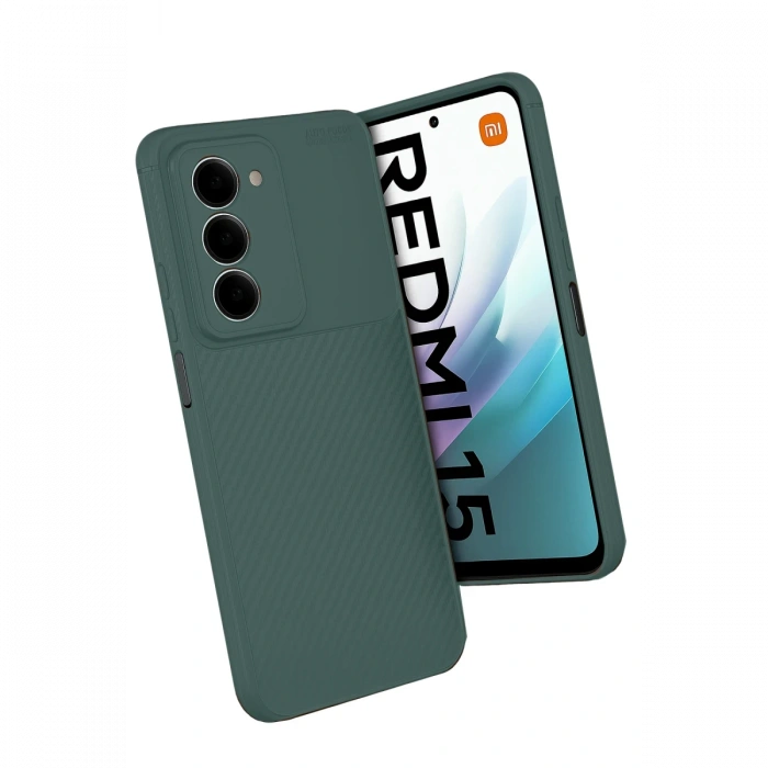 Joy Tekno Xiaomi Redmi 15 4G Auto Focus Karbon Kapak