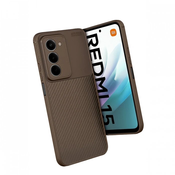 Joy Tekno Xiaomi Redmi 15 4G Auto Focus Karbon Kapak