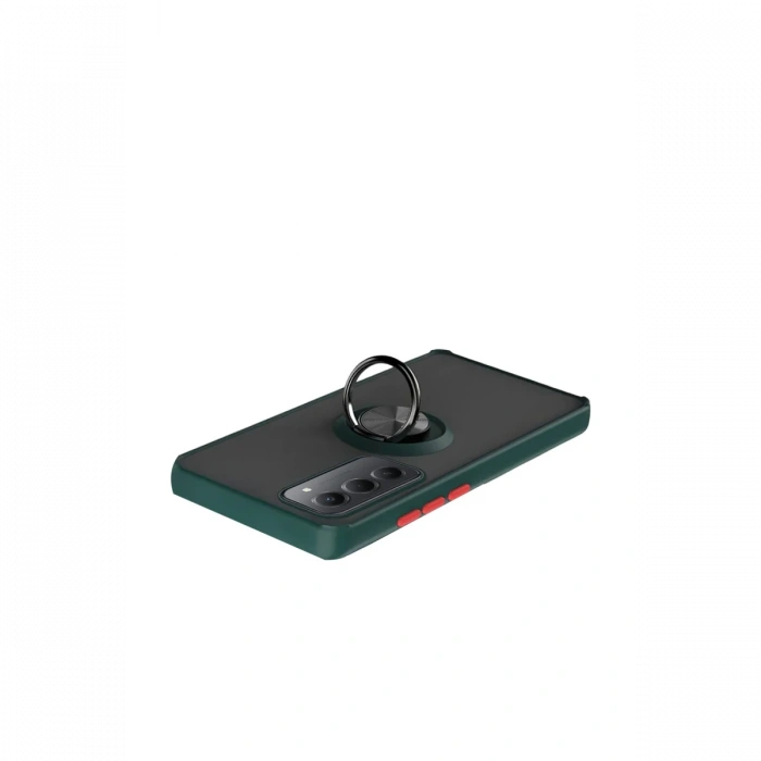 Joy Tekno Xiaomi Redmi 15 4G Montreal Yüzüklü Silikon Kapak