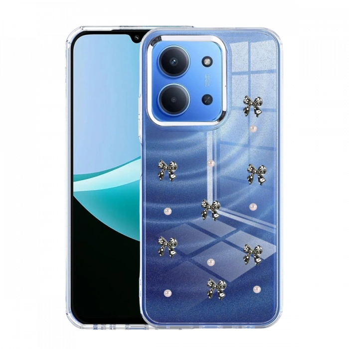 Joy Tekno Xiaomi Redmi 15C 4G Fiyonk Desenli Kapak