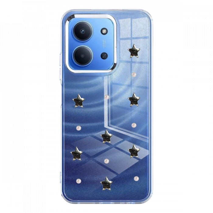 Joy Tekno Xiaomi Redmi 15C 4G Fiyonk Desenli Kapak