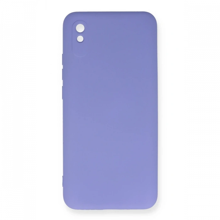Xiaomi Redmi 9A Kılıf Nano içi Kadife Silikon - Lila