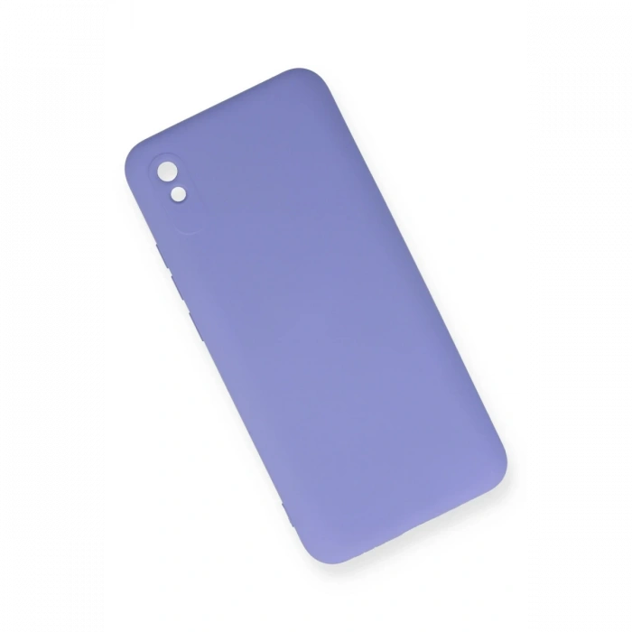 Xiaomi Redmi 9A Kılıf Nano içi Kadife Silikon - Lila
