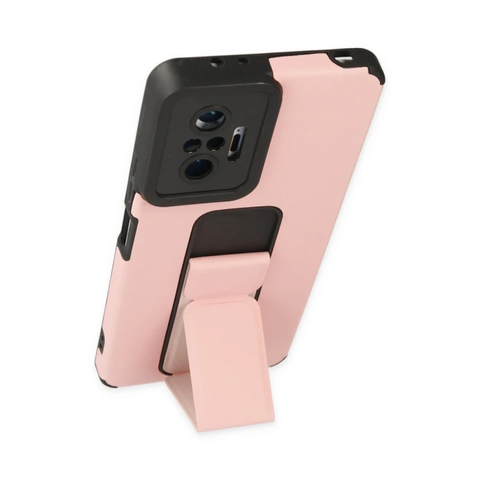 Xiaomi Redmi Note 10 Pro Kılıf Mega Standlı Silikon