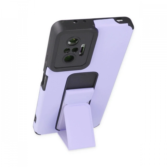 Xiaomi Redmi Note 10 Pro Kılıf Mega Standlı Silikon