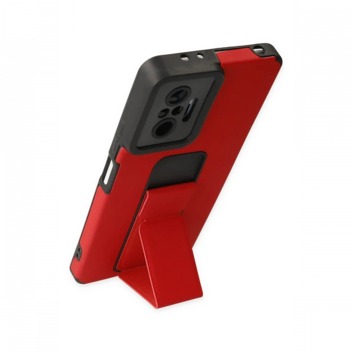 Xiaomi Redmi Note 10 Pro Kılıf Mega Standlı Silikon