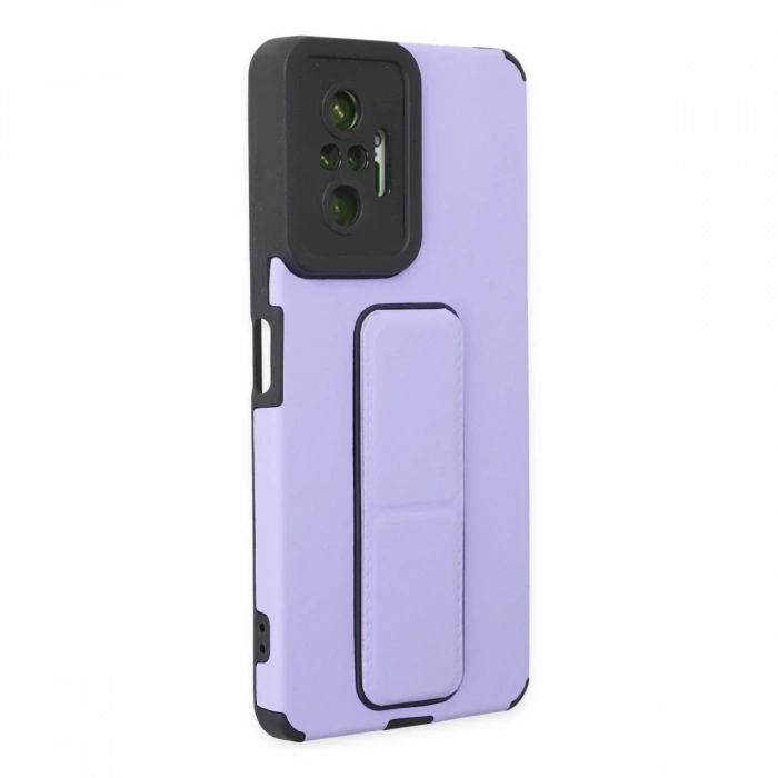 Xiaomi Redmi Note 10 Pro Kılıf Mega Standlı Silikon