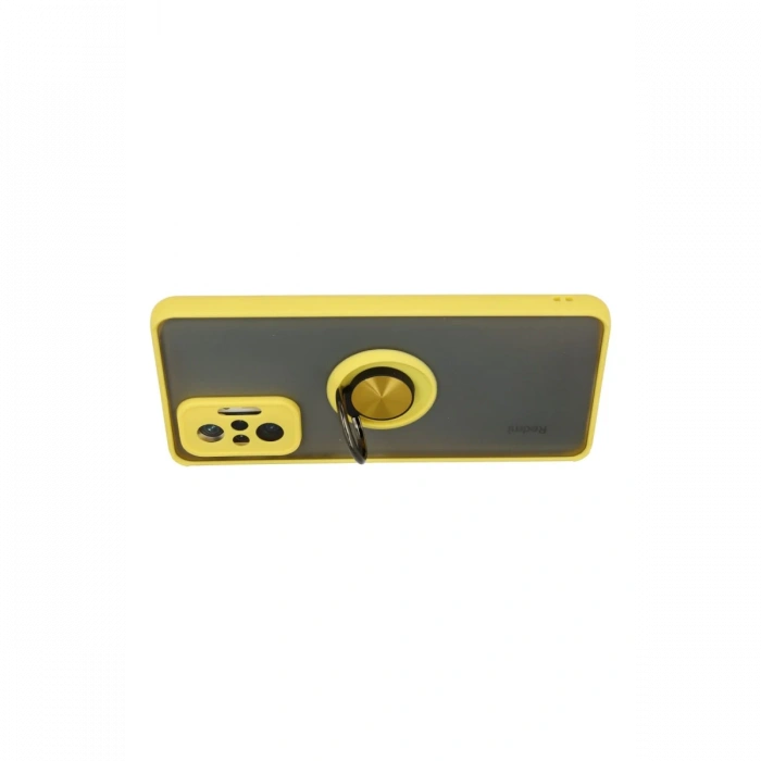 Xiaomi Redmi Note 10 Pro Kılıf Montreal Yüzüklü Silikon Kapak