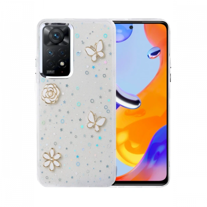 Xiaomi Redmi Note 11 Pro Fiyonk Desenli Kapak