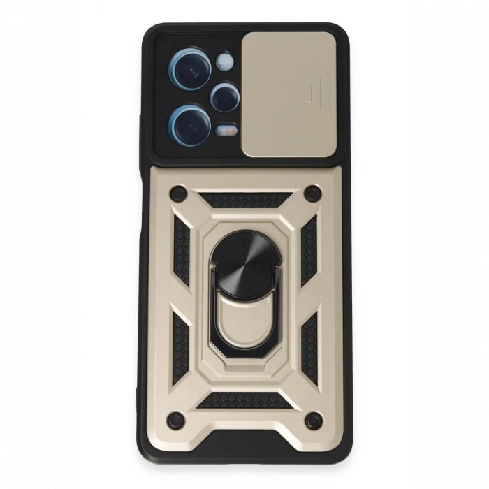 Xiaomi Redmi Note 12 Pro 5G Kılıf Pars Lens Yüzüklü Silikon