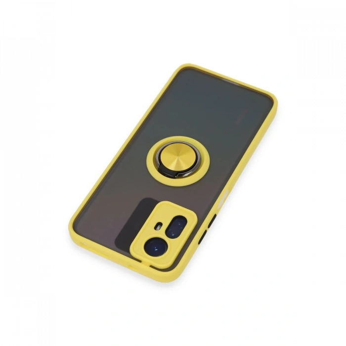 Xiaomi Redmi Note 12S Kılıf Montreal Yüzüklü Silikon Kapak