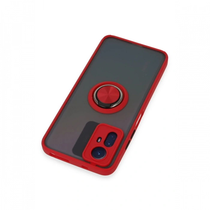 Xiaomi Redmi Note 12S Kılıf Montreal Yüzüklü Silikon Kapak