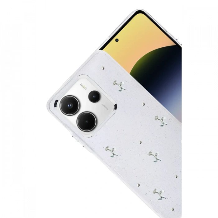 Joy Tekno Xiaomi Redmi Note 14 4G Fiyonk Desenli Kapak