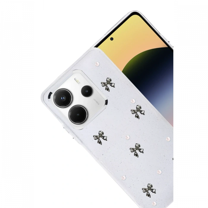 Joy Tekno Xiaomi Redmi Note 14 4G Fiyonk Desenli Kapak