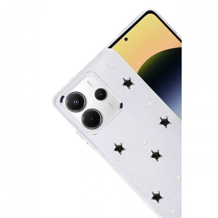 Joy Tekno Xiaomi Redmi Note 14 4G Fiyonk Desenli Kapak