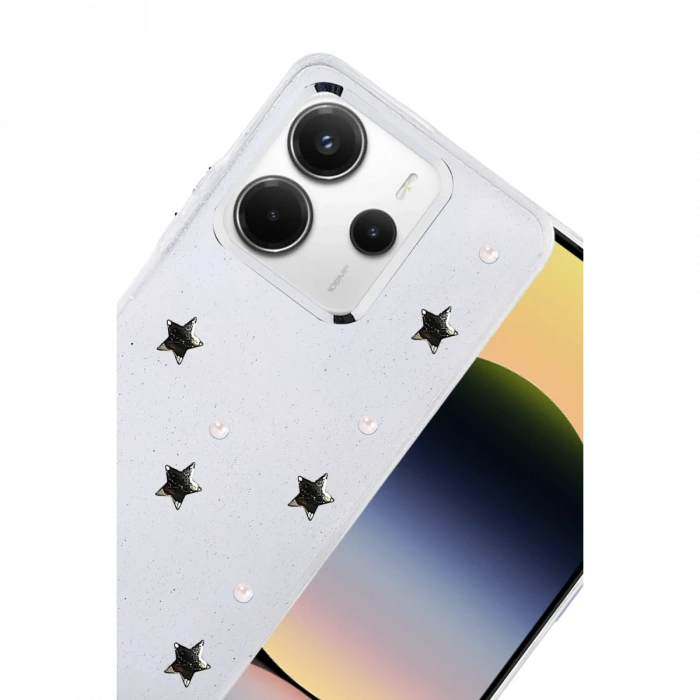 Joy Tekno Xiaomi Redmi Note 14 4G Fiyonk Desenli Kapak