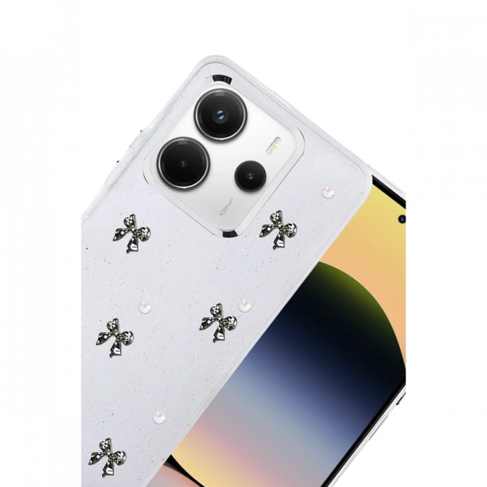 Joy Tekno Xiaomi Redmi Note 14 4G Fiyonk Desenli Kapak