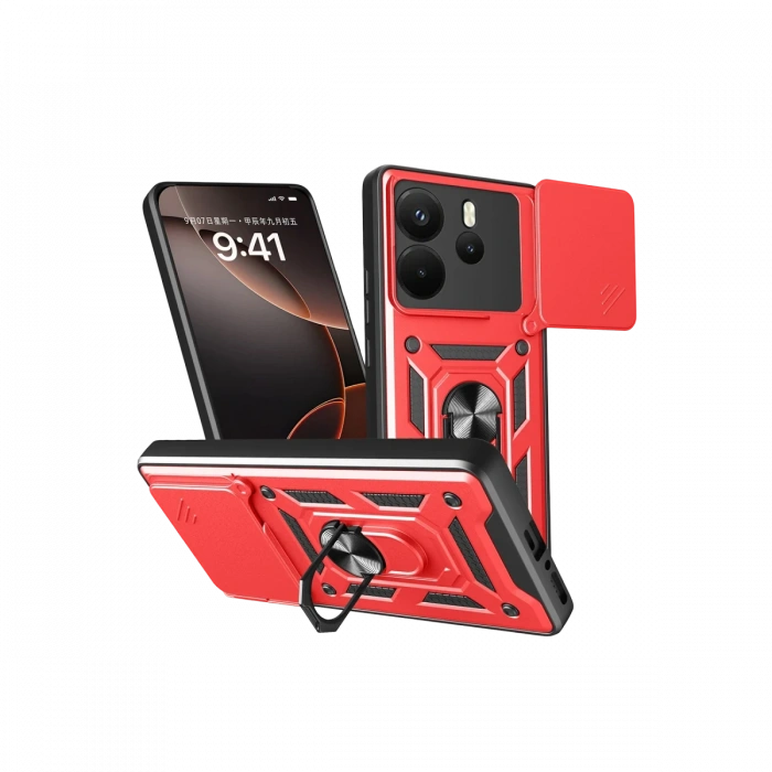 Xiaomi Redmi Note 14 4G Pars Lens Yüzüklü Silikon