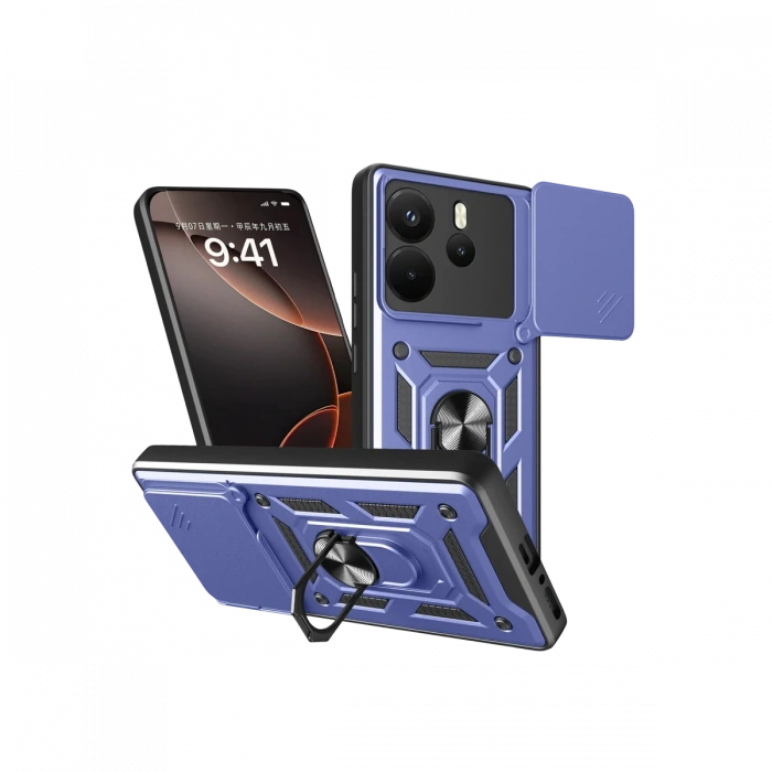 Xiaomi Redmi Note 14 4G Pars Lens Yüzüklü Silikon