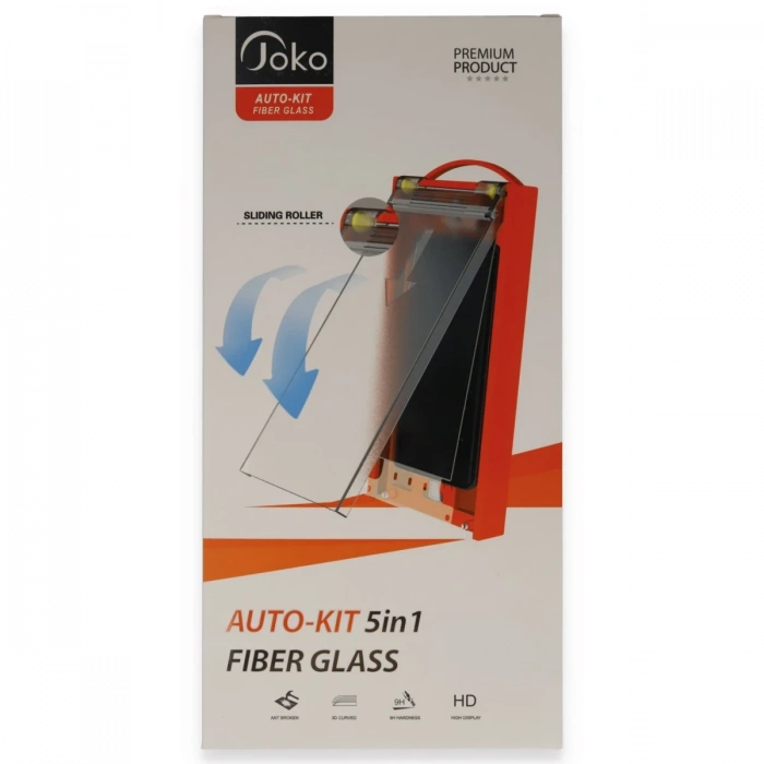 Joy Tekno Xiaomi Redmi Note 14 Pro 4G AutoKit 5in1 Fiber Cam Ekran Koruyucu