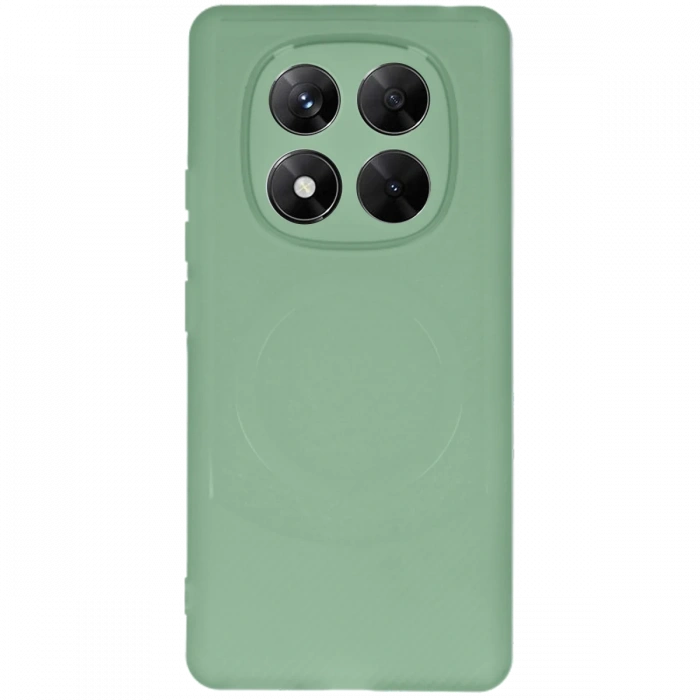 Xiaomi Redmi Note 14 Pro 4G Kılıf Maya Karbon Kapak - Su Yeşili