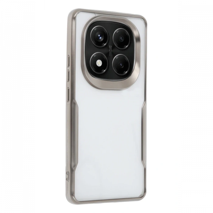 Xiaomi Redmi Note 14 Pro Plus Kılıf Boyi Silikon Kapak - Titan Gri