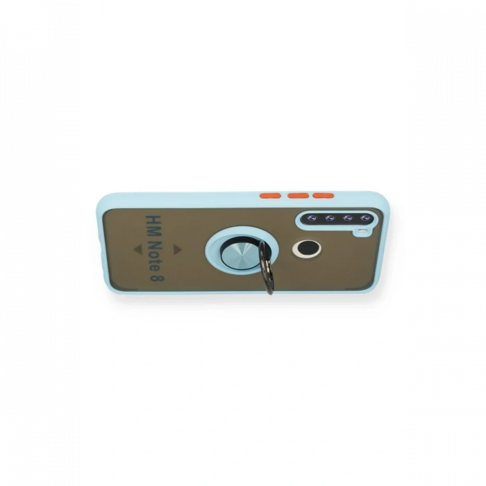 Xiaomi Redmi Note 8 Kılıf Montreal Yüzüklü Silikon Kapak