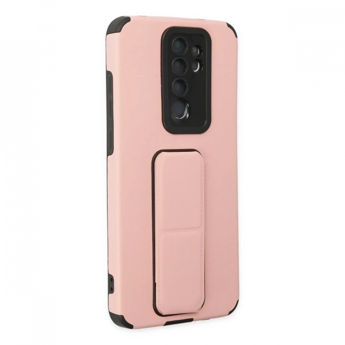 Xiaomi Redmi Note 8 Pro Kılıf Mega Standlı Silikon