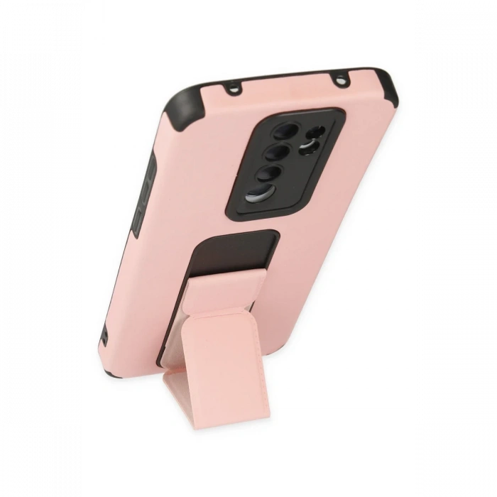 Xiaomi Redmi Note 8 Pro Kılıf Mega Standlı Silikon