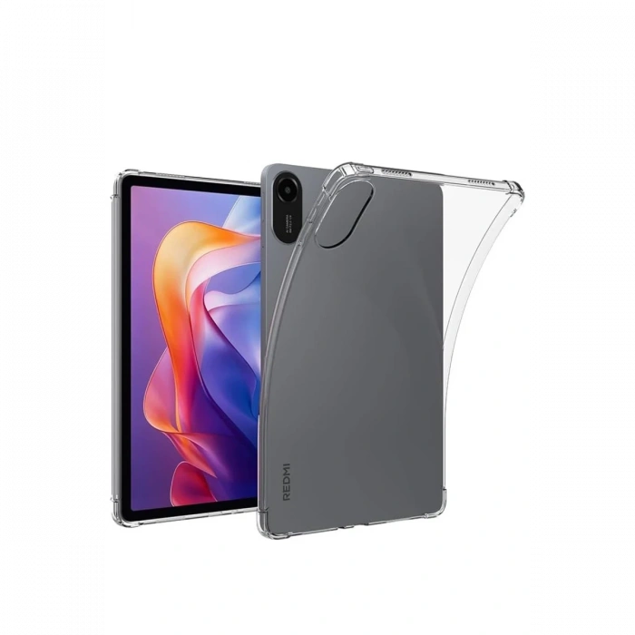 Xiaomi Redmi Pad 2 Kılıf Anti Shock Tablet Silikon - Şeffaf