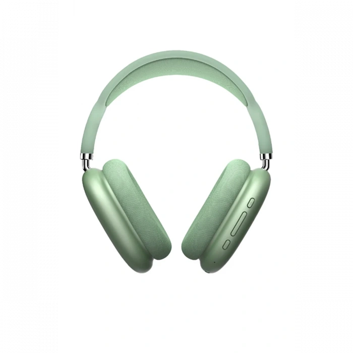 Karler Bass KRH2 Aktif Gürültü Engelleyici Özellikli BT 5.3 Kafaüstü Kablosuz Kulaklık - Yeşil