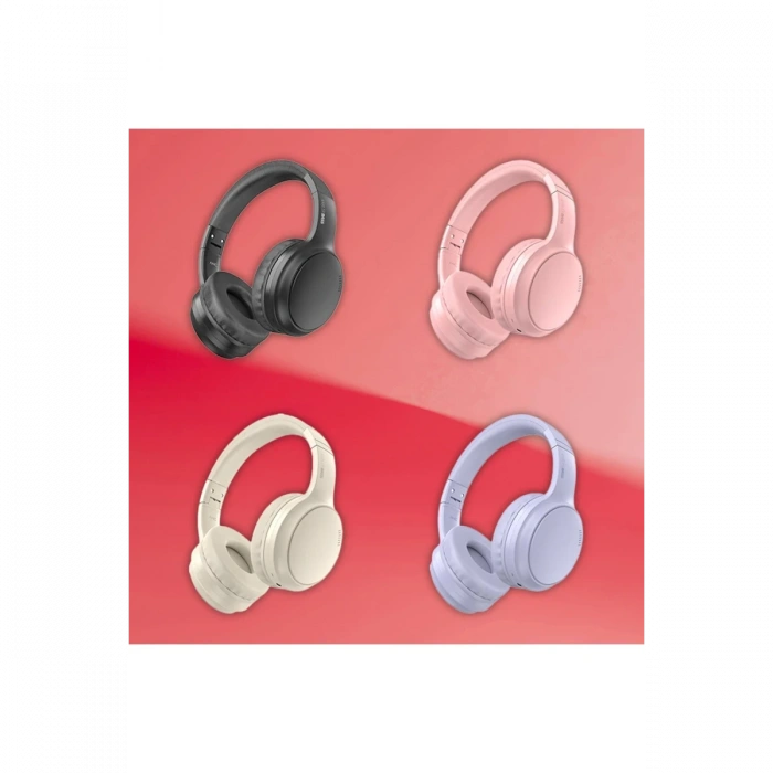 Karler Bass KRH4 Aktif Gürültü Engelleyici Özellikli Kafaüstü Kablosuz Bluetooth Kulaklık - Siyah