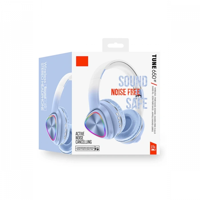 Karler Bass Tune 650 BT RGB Kablosuz Kafaüstü Kulaklık