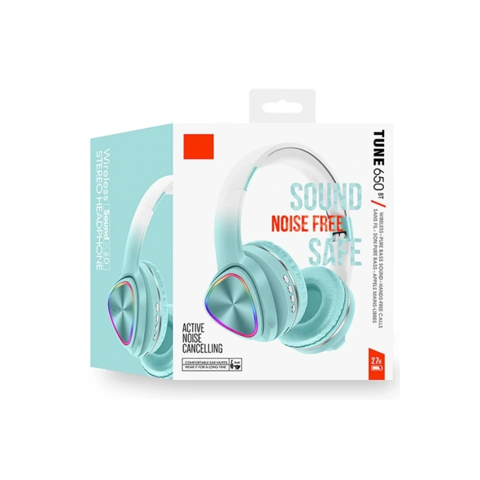 Karler Bass Tune 650 BT RGB Kablosuz Kafaüstü Kulaklık