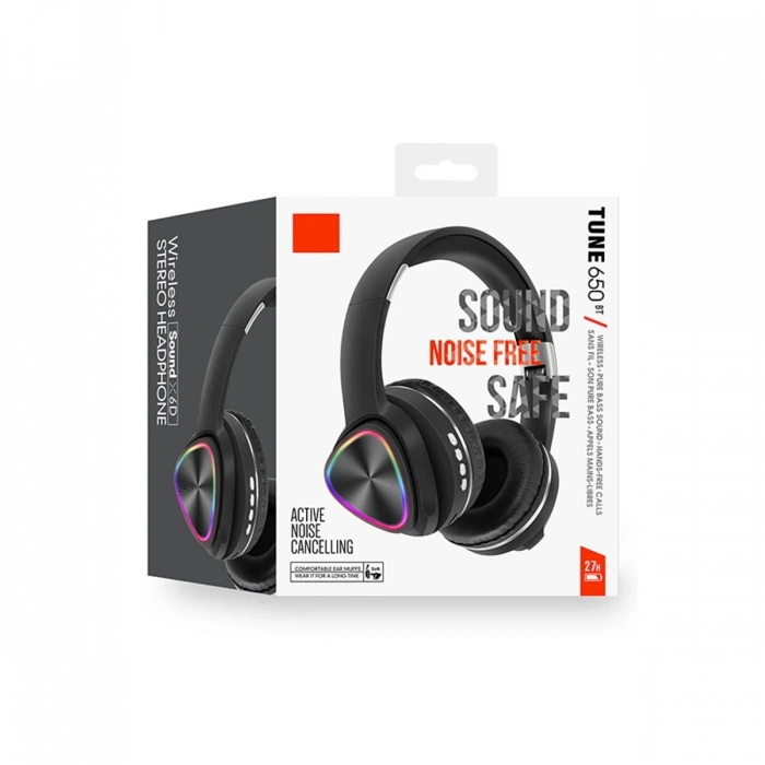 Karler Bass Tune 650 BT RGB Kablosuz Kafaüstü Kulaklık