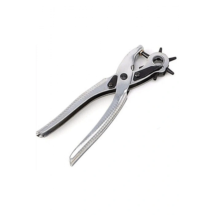 Kemer Delme Ve Perçin Pensesi Ikli Set Deri Plastik Delici