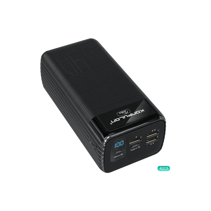 Konfulon A21S Led Işıklı Powerbank 40.000 mAh
