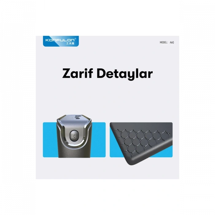 Konfulon A6Q 22.5W Usb 3.0 ve 20W Type