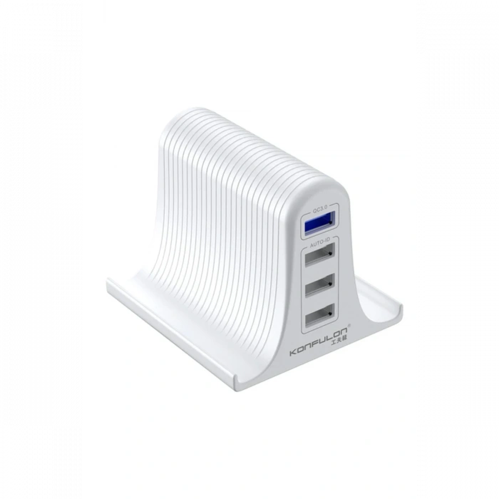 Konfulon C52Q 4 USB 3.0 Quick Standlı Seyahat Şarj Cihazı