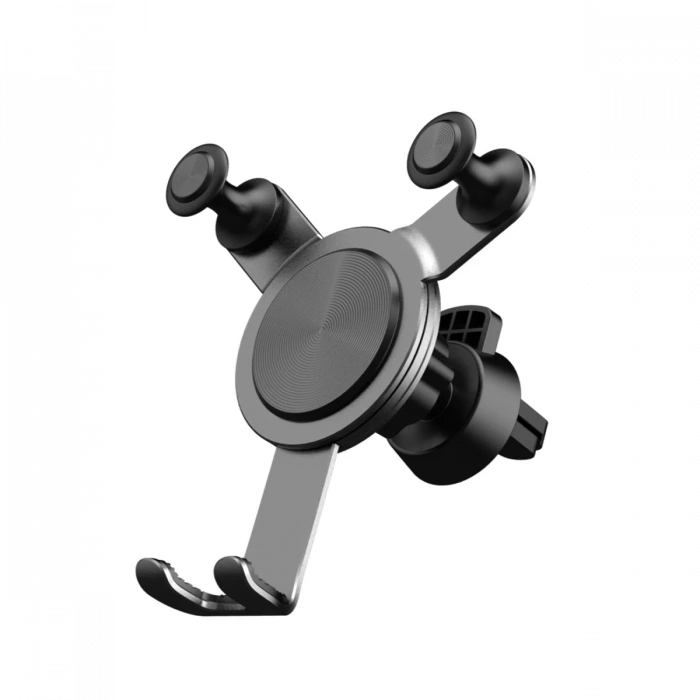 Konfulon CM14 Izgara Klipsli Araç Tutucu - Siyah