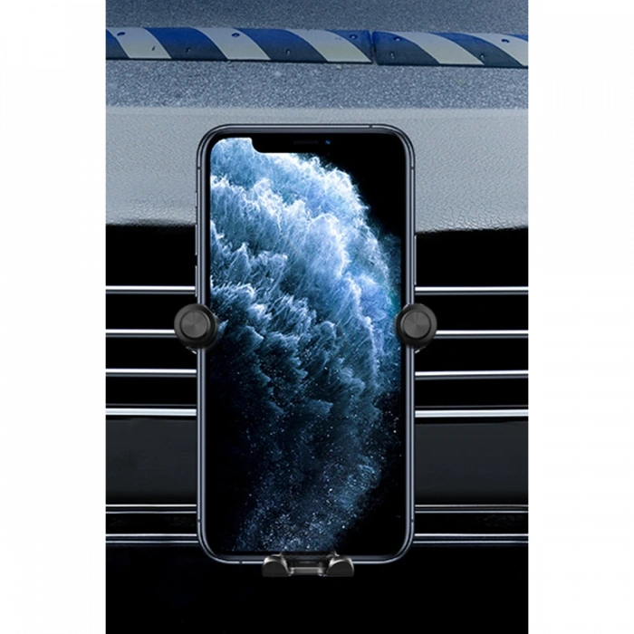 Konfulon CM14 Izgara Klipsli Araç Tutucu - Siyah