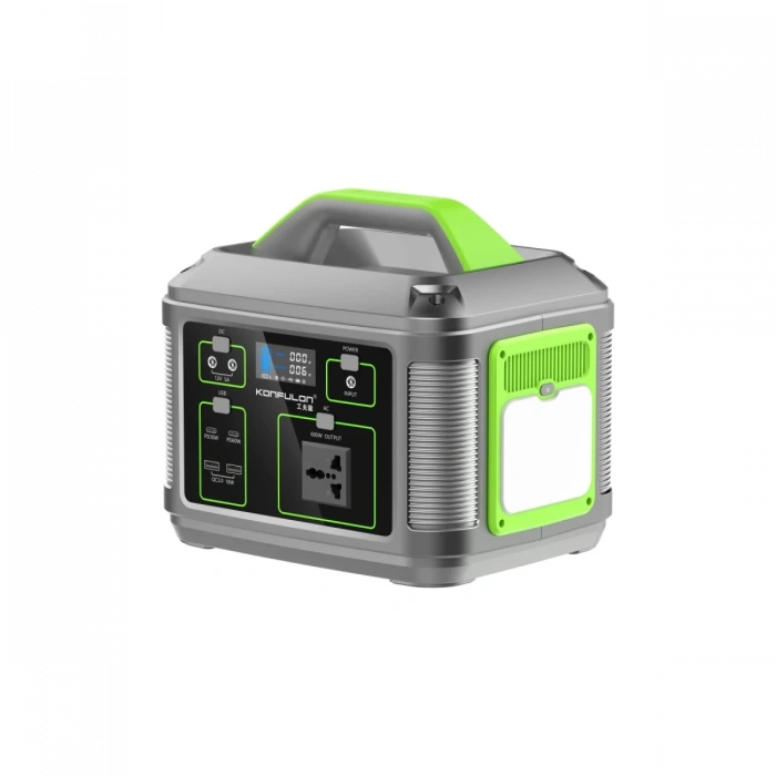 Konfulon CN05 Powerbank 600W 128.000 mAh Kamp Şarj 60W PD - Siyah