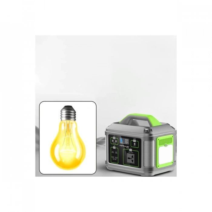 Konfulon CN05 Powerbank 600W 128.000 mAh Kamp Şarj 60W PD - Siyah