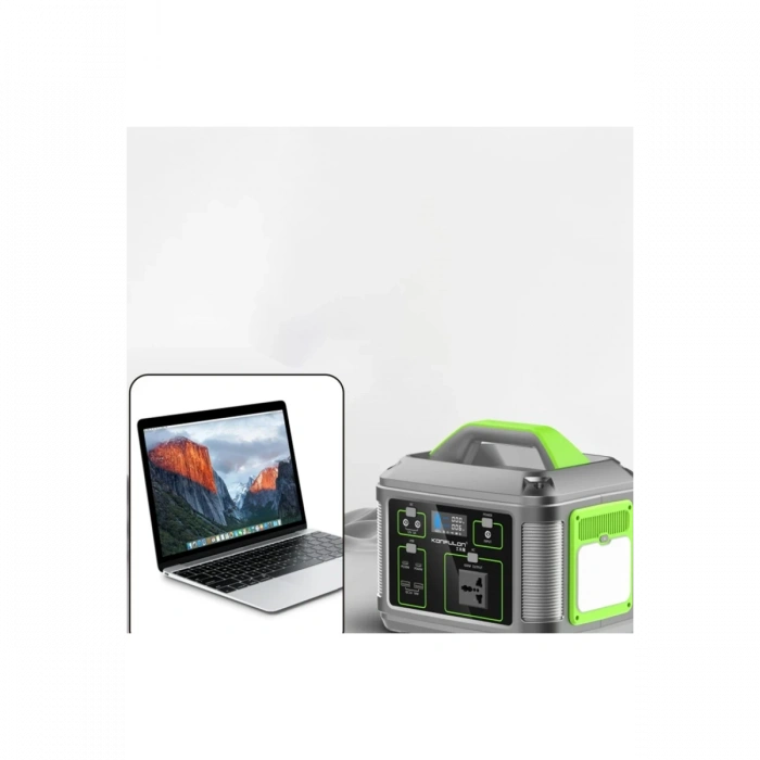 Konfulon CN05 Powerbank 600W 128.000 mAh Kamp Şarj 60W PD - Siyah