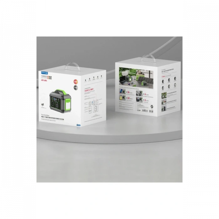 Konfulon CN05 Powerbank 600W 128.000 mAh Kamp Şarj 60W PD - Siyah