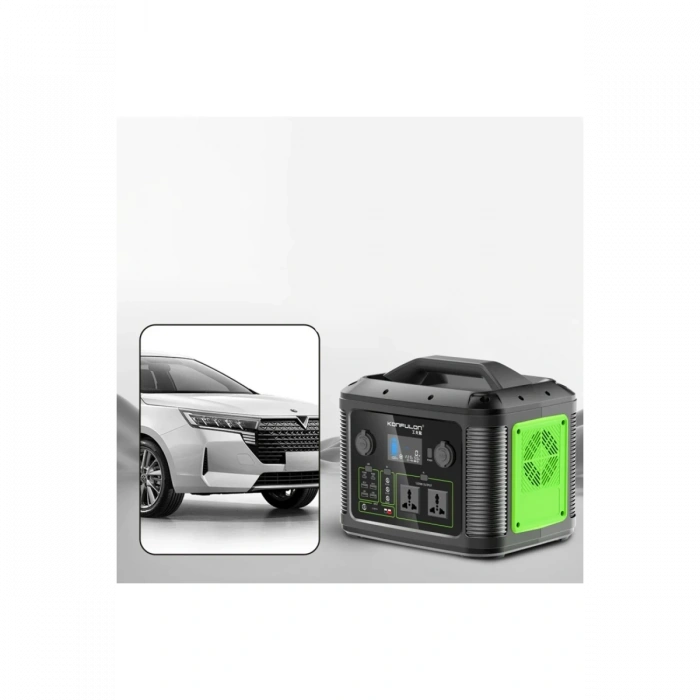 Konfulon CN06 Powerbank 1200W 315.000 mAh Kamp Şarj 60W PD - Siyah