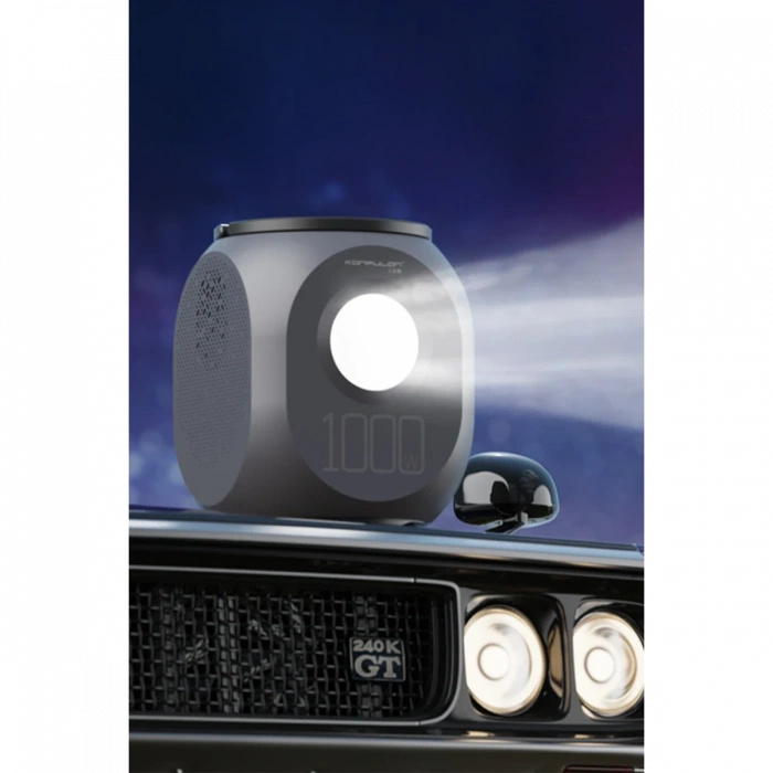 Konfulon CN09 Powerbank 1000W 270.000 mAh Kamp Şarj 45W PD - Gri