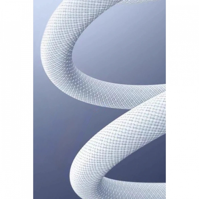 Konfulon DC130 2M 60W Type-C to Type-C Örgülü Hızlı Şarj Kablosu - Beyaz