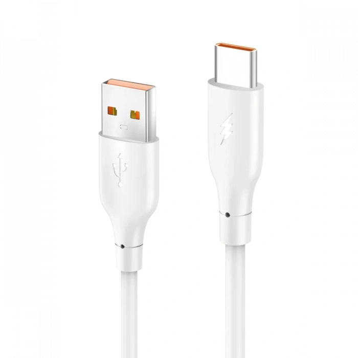 Konfulon DC65 USB to Type-C 1M 3.0A Hızlı Şarj Kablo - Beyaz