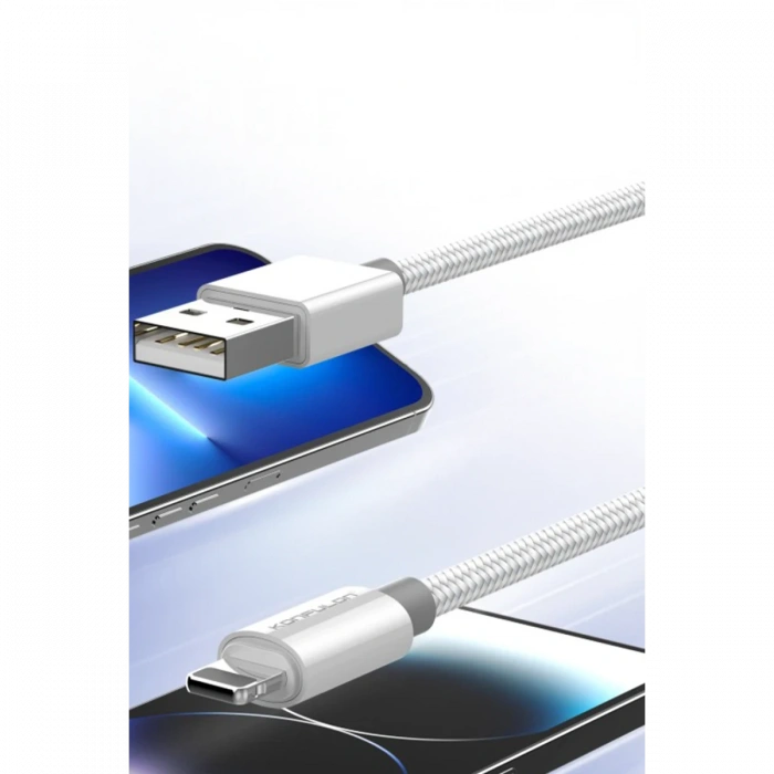 Konfulon DC79 1M 3A USB to Lightning Hızlı Şarj Kablo - Beyaz